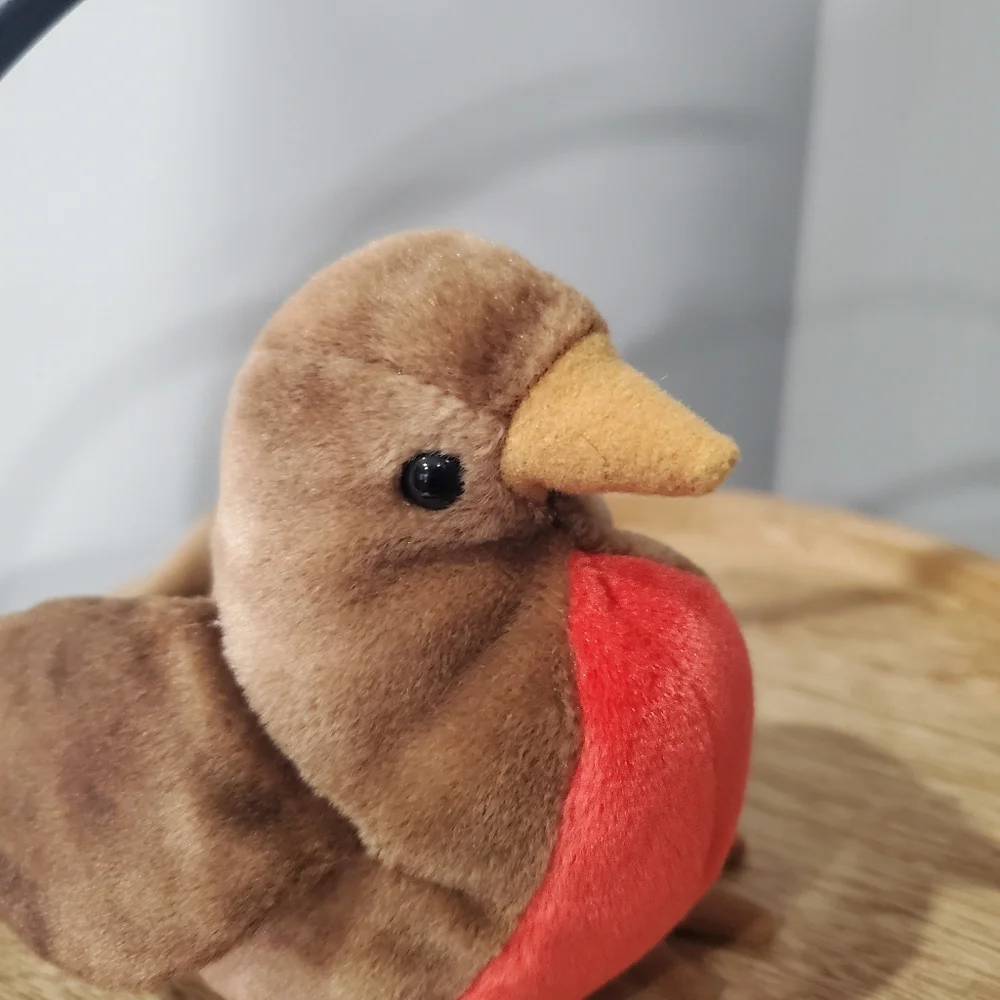 TY EARLY THE ROBIN BIRD BEANIE BABY RETIRED 1997 /ERROR